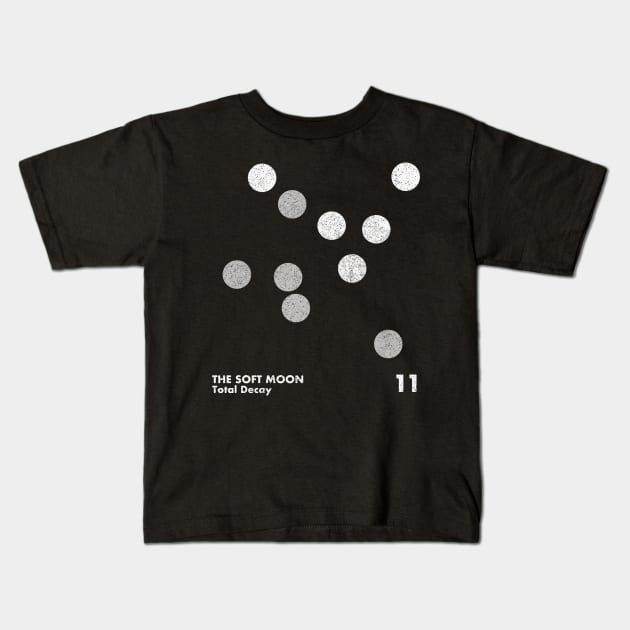 The Soft Moon / Minimalist Artwork Design Kids T-Shirt by saudade